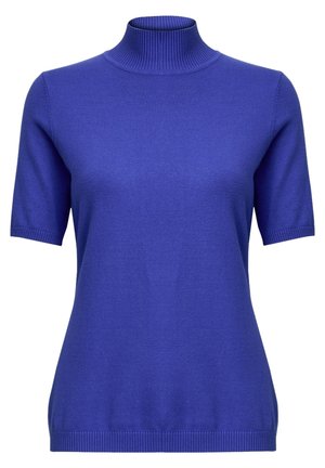 Minus MILIMA ROLL NECK KNIT - Pamata T-krekls - royal blue
