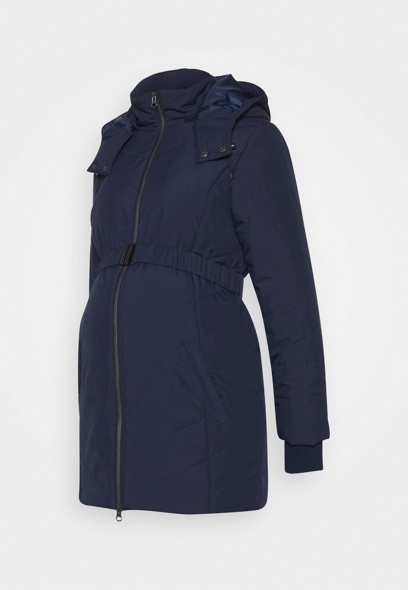 JoJo Maman Bébé PUFFER - Zimní kabát - navy
