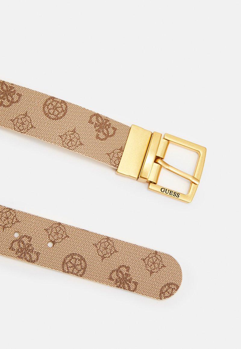 Damen Gürtel casual | Guess HENSELY LOGO BELT Gürtel cappuccino/braun - SJ15275 Damen Gürtel casual | Guess HENSELY LOGO BELT Gürtel cappuccino/braun - SJ15275