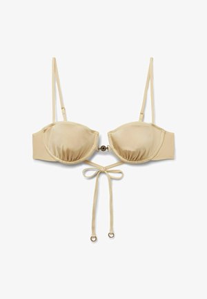 Calzedonia, MINIMAL FIT BALCONETTE - Bikinitop - nude