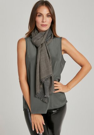 AMA PURE, Schal - black/beige/grey