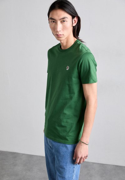 PS Paul Smith SLIM FIT ZEBRA - T-shirt basique - green
