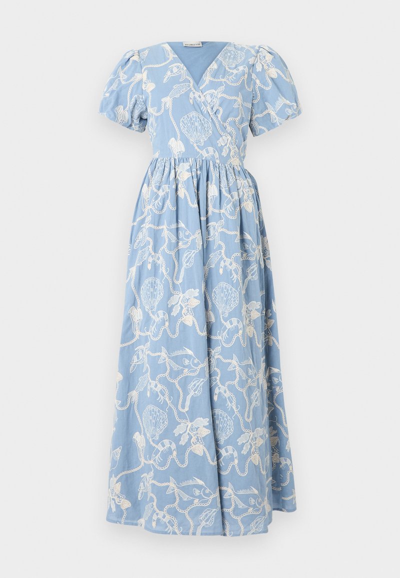 What Mathilde Deep Blue Helmstedt MATHILDE DRESS - Jurk - dusty blue/lichtblauw - Zalando.nl