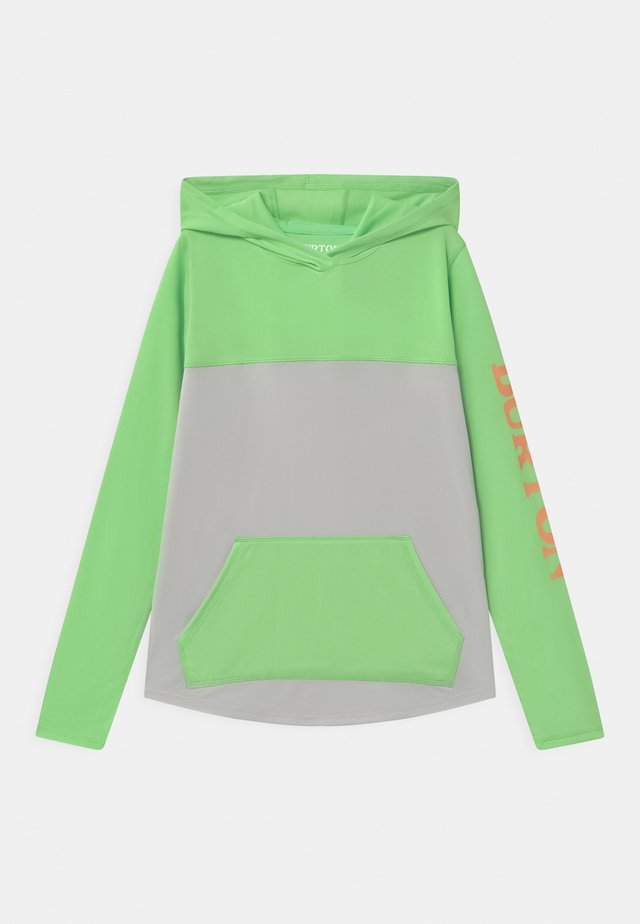 SPURWAY TECH HOODIE UNISEX - Långärmad tröja - summer green/lunar gray