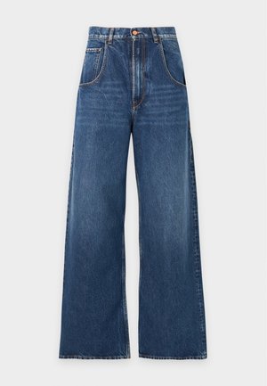 3x1, SKATER DROP POCKET - Wide Leg - blue