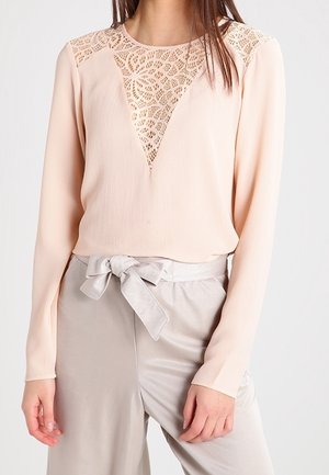 Bluse - tan