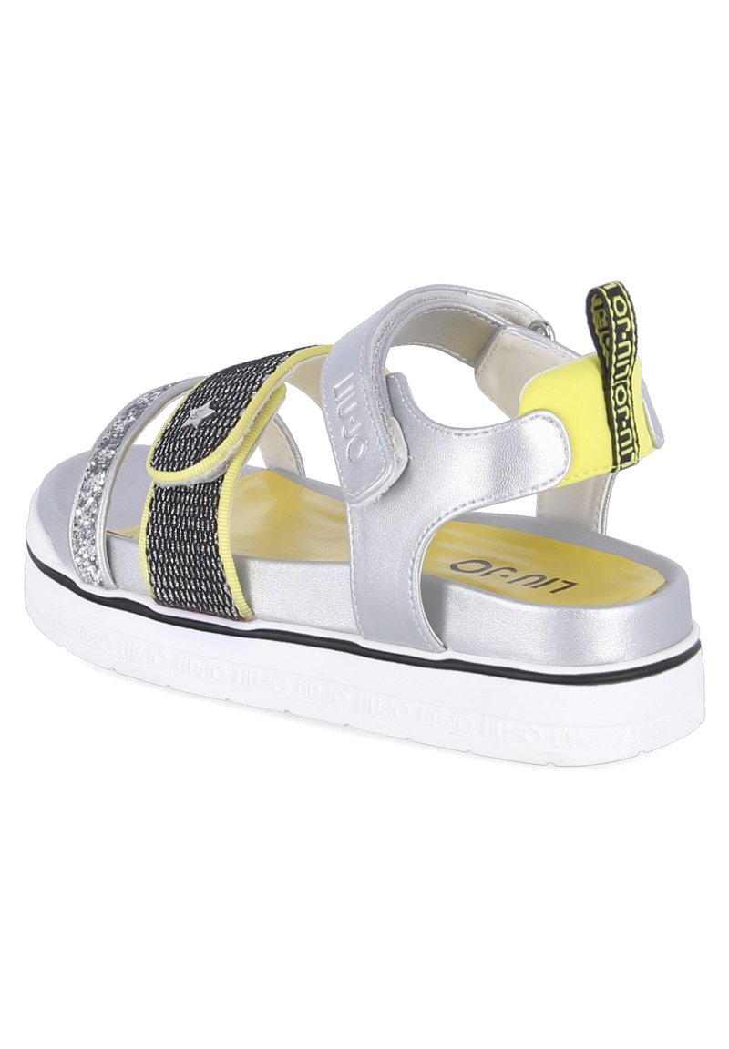 Kinder Riemchensandalen | LIU JO Riemensandalette silber/silberfarben - TQ36275 Kinder Riemchensandalen | LIU JO Riemensandalette silber/silberfarben - TQ36275