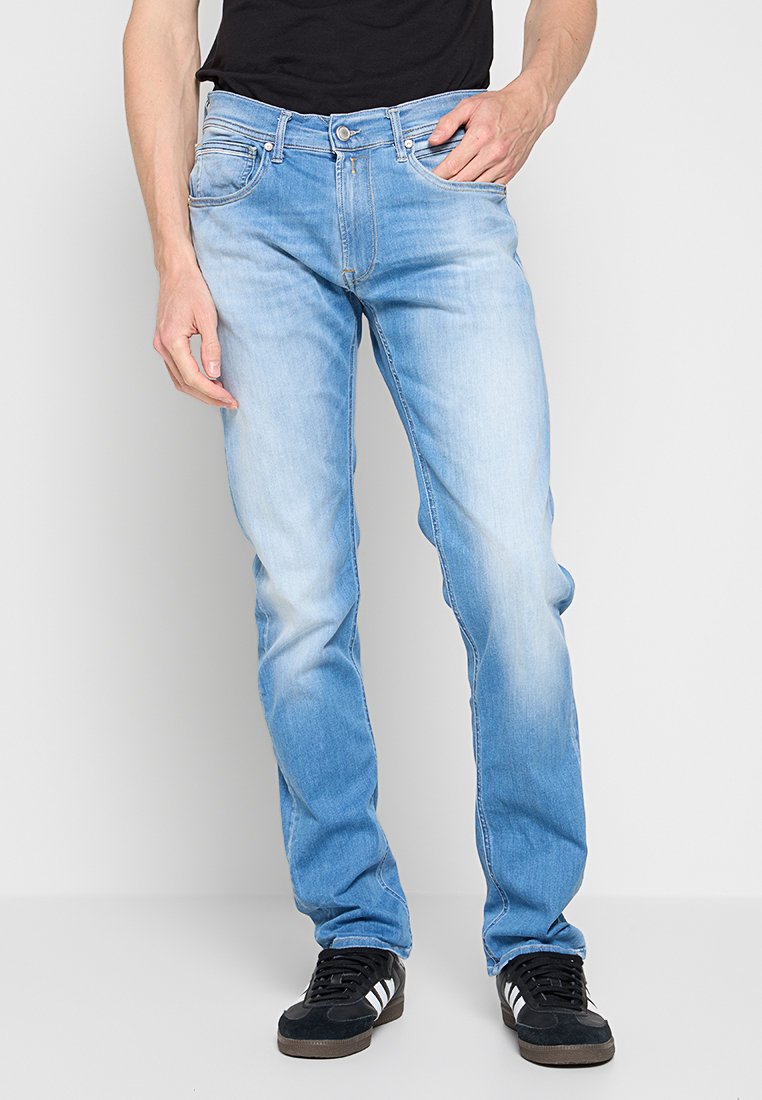Replay Straight leg jeans lichtblauw Replay Straight leg jeans lichtblauw