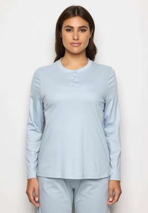 SLEEP WELLNESS - Maglia del pigiama - turquoise plain