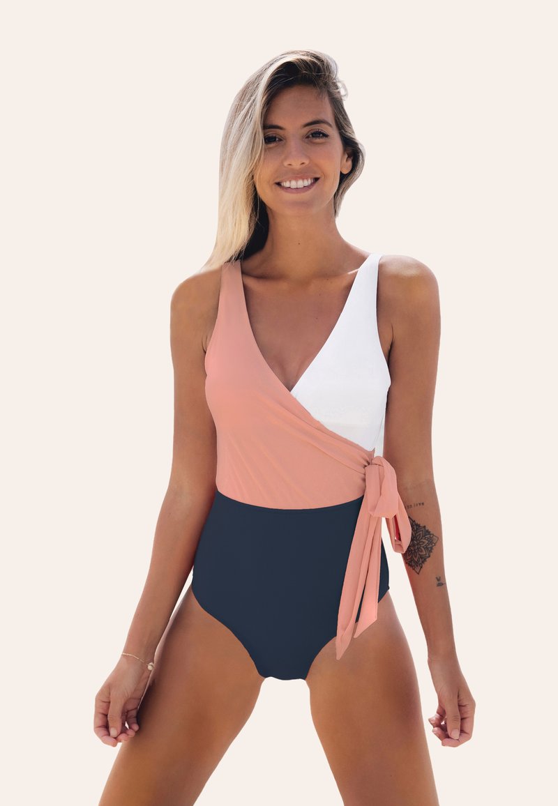 Cupshe COLOR BLOCK - Costume da bagno - color block