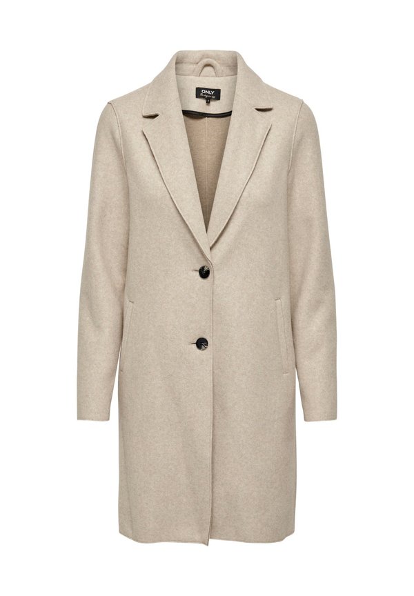EINFARBIGER - Classic coat - humus melange4