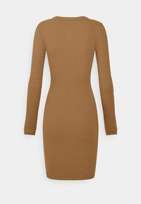 Even&Odd Vestido de tubo - brown