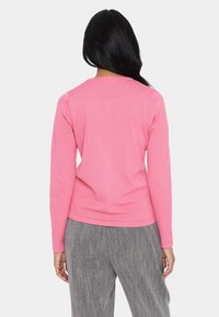 Saint Tropez MILASZ R-NECK - Vesta na kopčanje - chateau rose