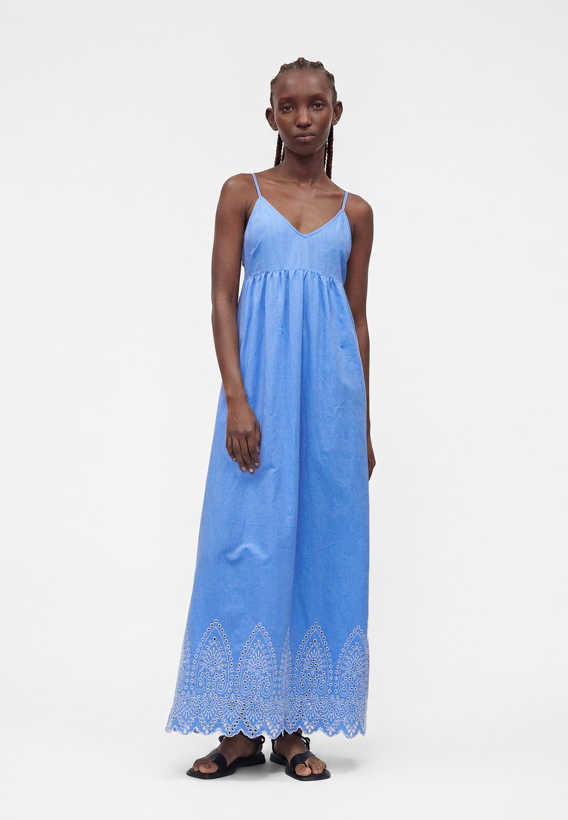 ONLY ONLTULUM - Maxi dress - blue bonnet/bright white/blue - Zalando.ie