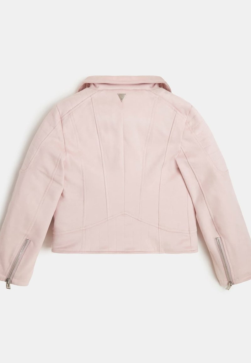 Kinder Jacken | Guess VELOURSOPTIK Übergangsjacke rose/rosa - WF03978 Kinder Jacken | Guess VELOURSOPTIK Übergangsjacke rose/rosa - WF03978