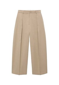 BALLOON WITH DARTS - Stoffhose - brown