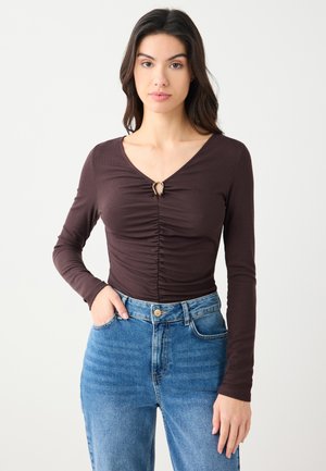 T-shirt à manches longues - bitter brown