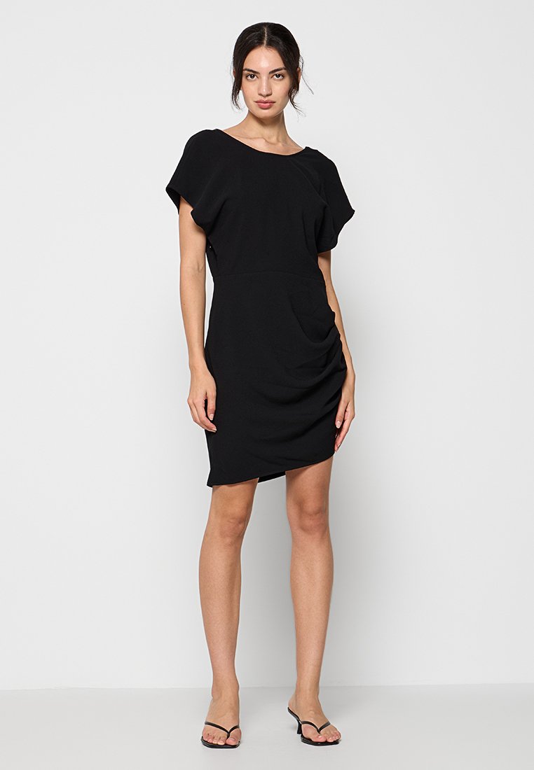 Iro Cocktailjurk zwart Iro Cocktailjurk zwart