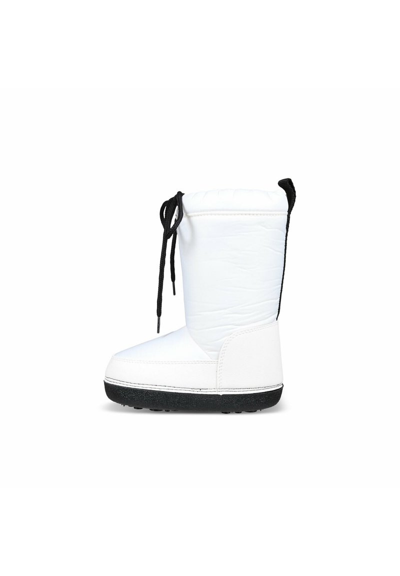 MOSCHINO Stivaletti stringati - white
