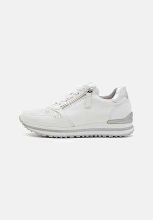 Sneakers laag - weiss/silber