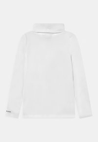 Calvin Klein Jeans MONOGRAM ROLL NECK - Långärmad tröja - bright white