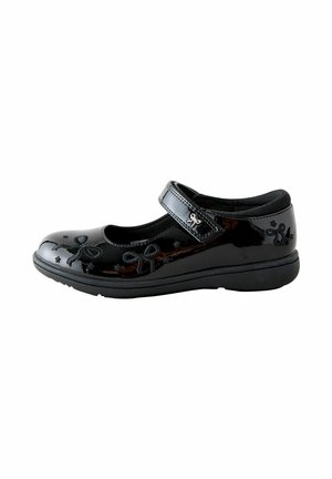 Next, REGULAR FIT - BOW MARY JANE SCHOOL - Lær-at-gå-sko - black patent