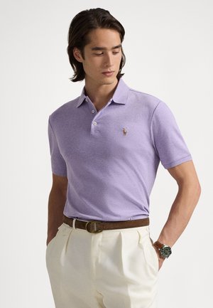 CUSTOM SLIM FIT SOFT COTTON POLO SHIRT - Πόλο - amethyst heather