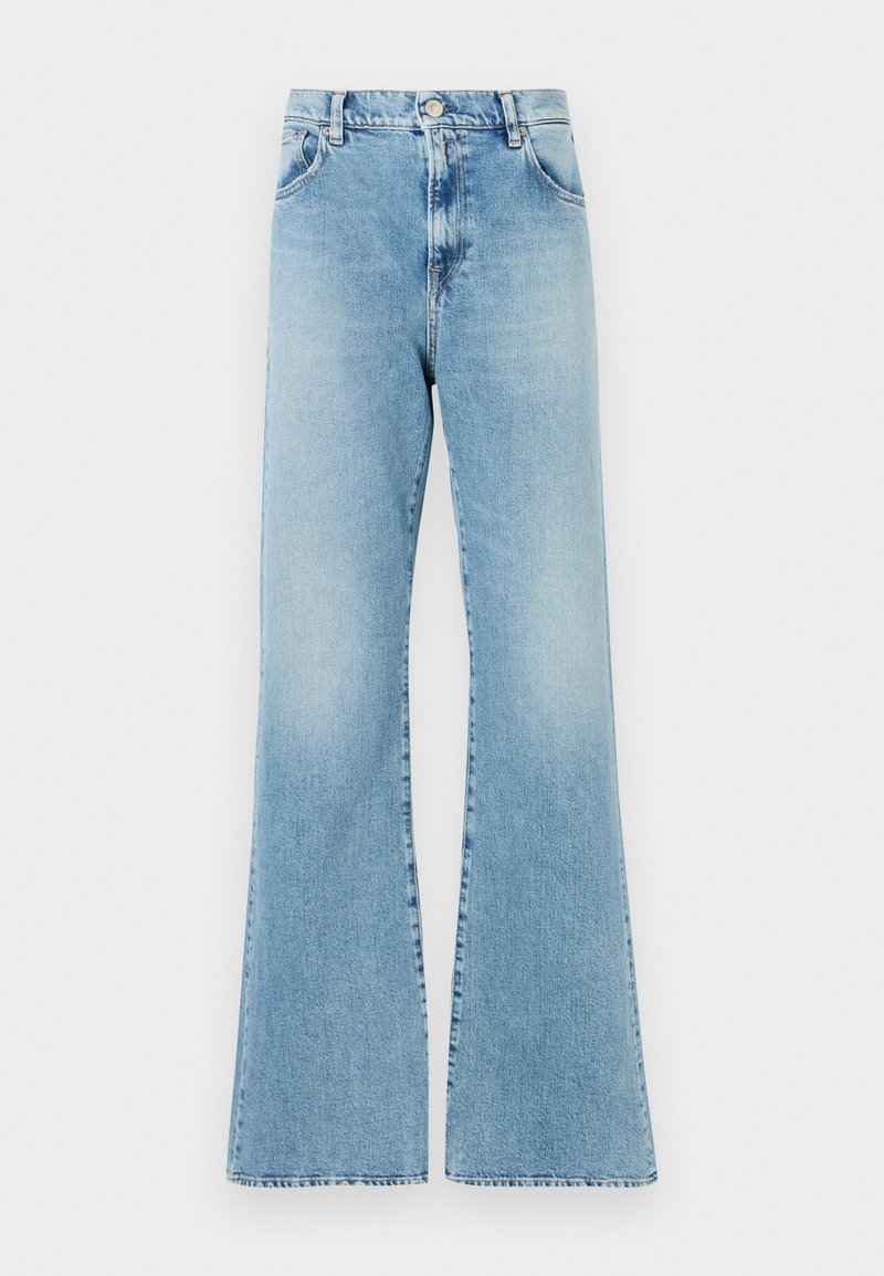 Replay Relaxed fit jeans lichtblauw denim