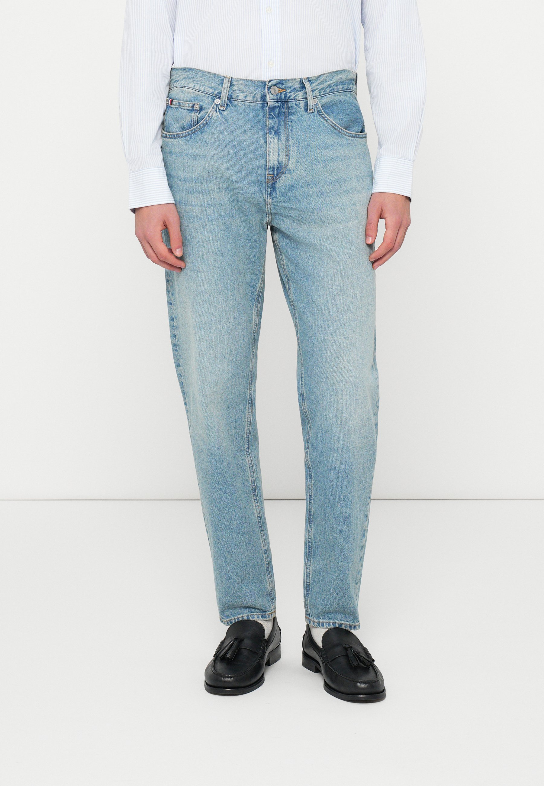 Jean Femme Firetrap Harlem Slim Fit - Taille 27, Longueur 34 - Bleu Foncé Délavé - Occasion