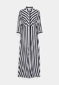 YASSAVANNA LONG SHIRT DRESS  - Vestito lungo - black/white