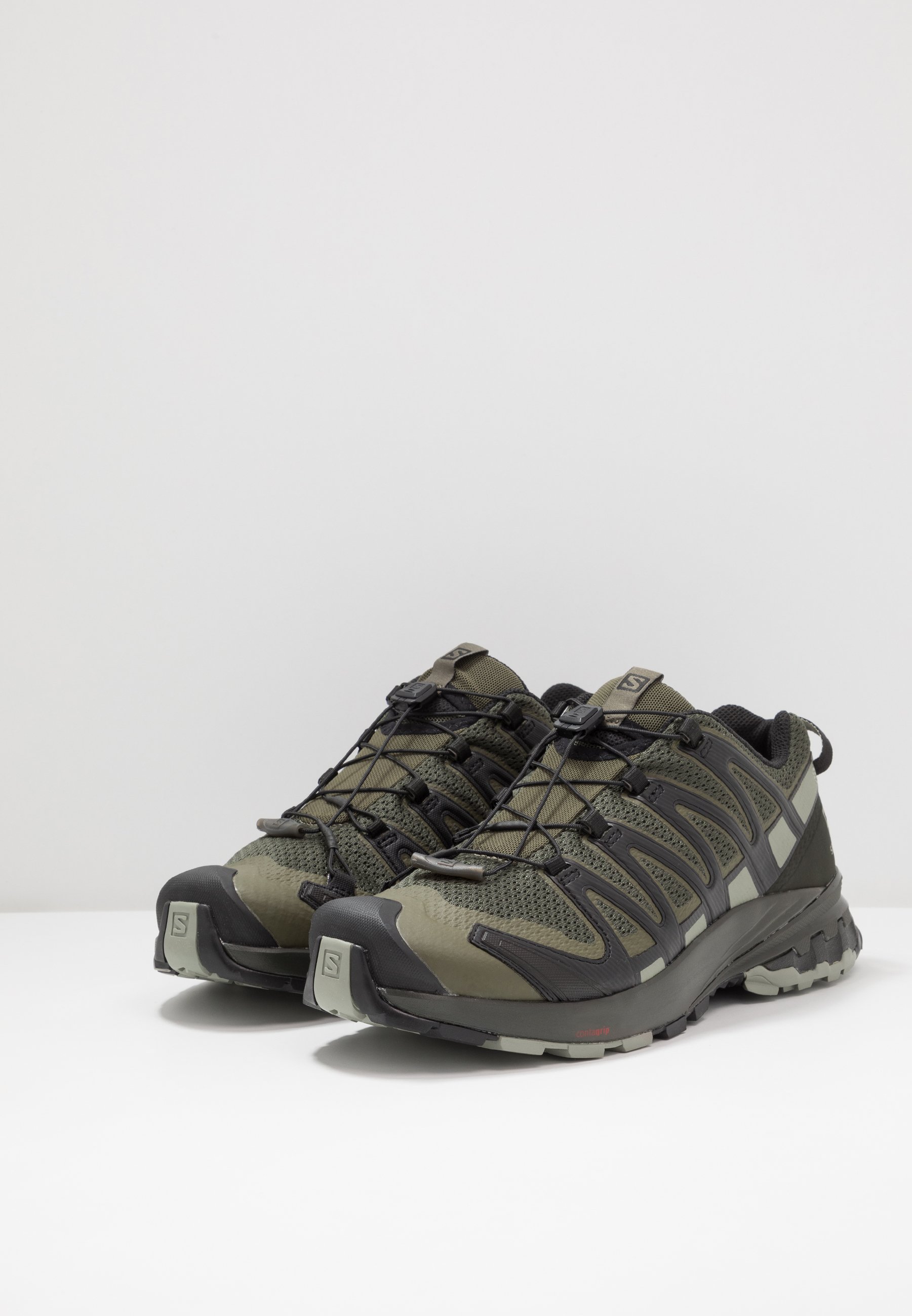 Salomon XA PRO 3D V8 - Trail hardloopschoenen - grape  leaf/peat/shadow/donkergroen - Zalando.be
