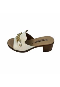 Valleverde Ciabattine con tacco - beige