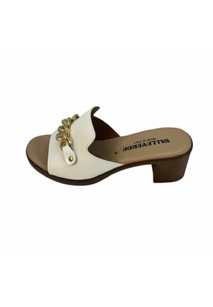 Ciabattine con tacco - beige