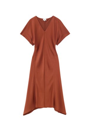 & OTHER STORIES, & OTHER STORIES V-NECK MAXI DRESS - Denné šaty - brown