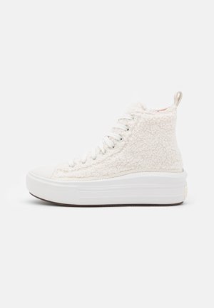 Baskets montantes - beige