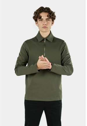 DEV HALF ZIP - Poloshirt - green