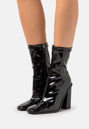 RAID Bottines à talons hauts - black