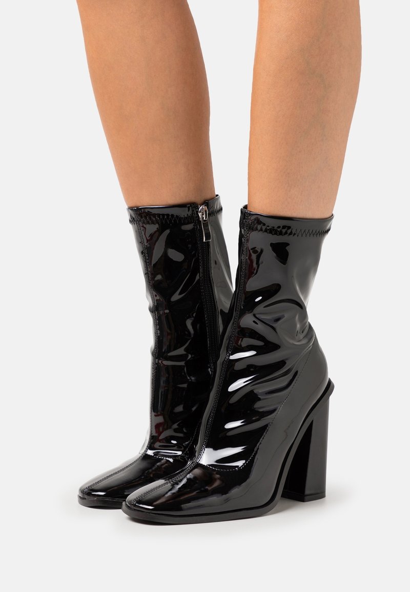 RAID Bottines à talons hauts - black
