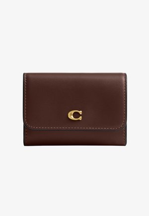COACH, ESSENTIAL FLAP CARD CASE - Geldbörse - b maple