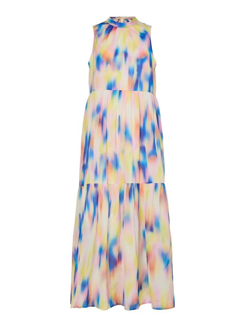 YAS Maxi-jurk donkerroze YAS Maxi-jurk donkerroze