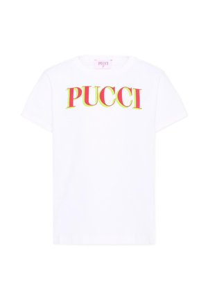 Emilio Pucci, T-SHIRT - T-shirt imprimé - white