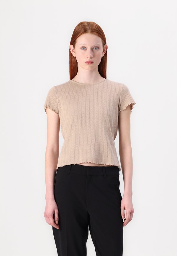 ONLCARLOTTA  - Basic T-shirt - humus