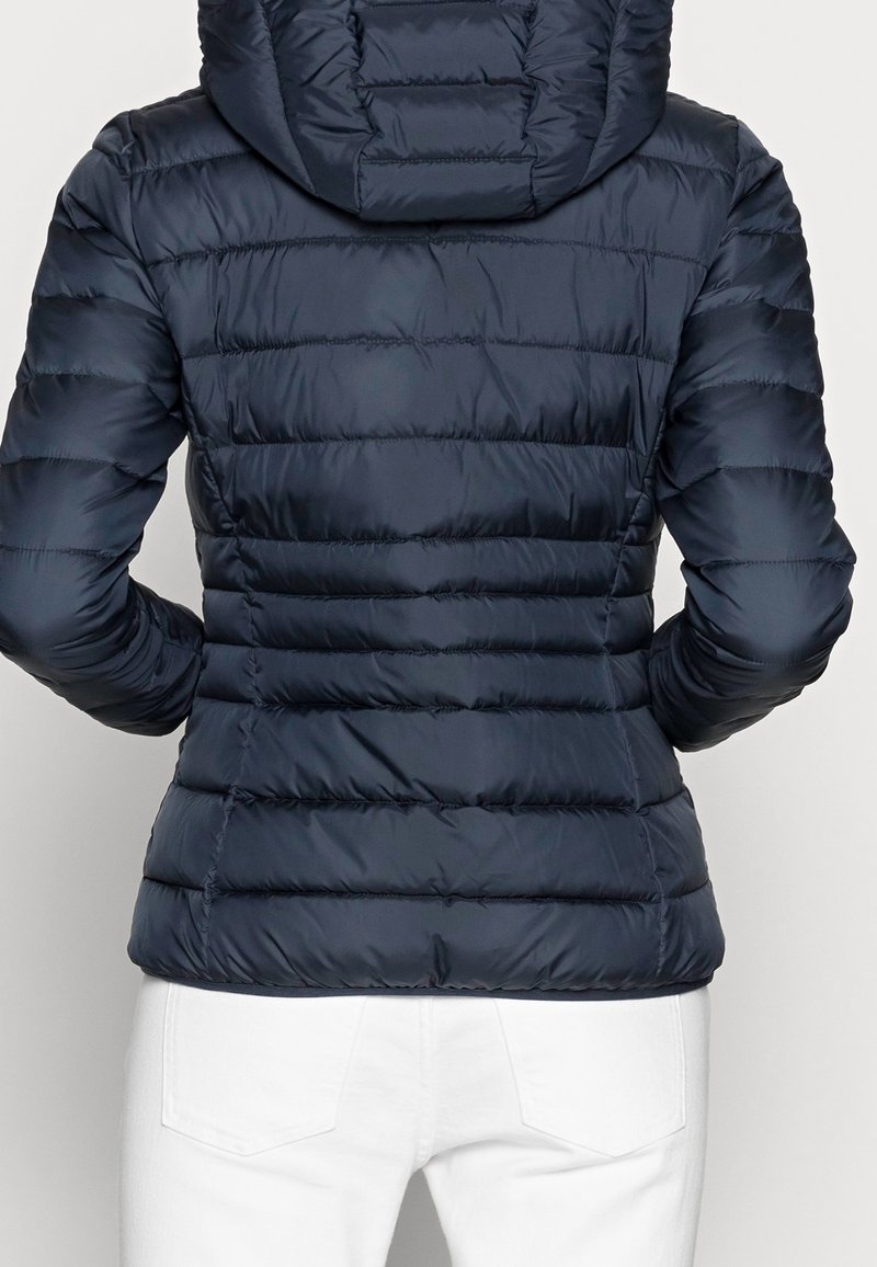 Marc O'Polo Denim Gewatteerde Lange Jas Met Steekzakken En Storm Cuffs Zwart 1858895 Marc O'Polo Denim Gewatteerde Lange Jas Met Steekzakken En Storm Cuffs Zwart 1858895