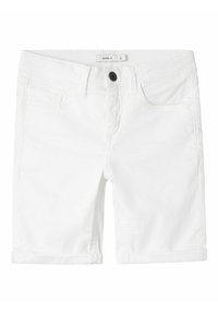 Name it NKMSOFUS TWIISAK - Shorts vaqueros - bright white