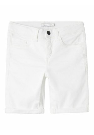 NKMSOFUS TWIISAK - Shorts vaqueros - bright white