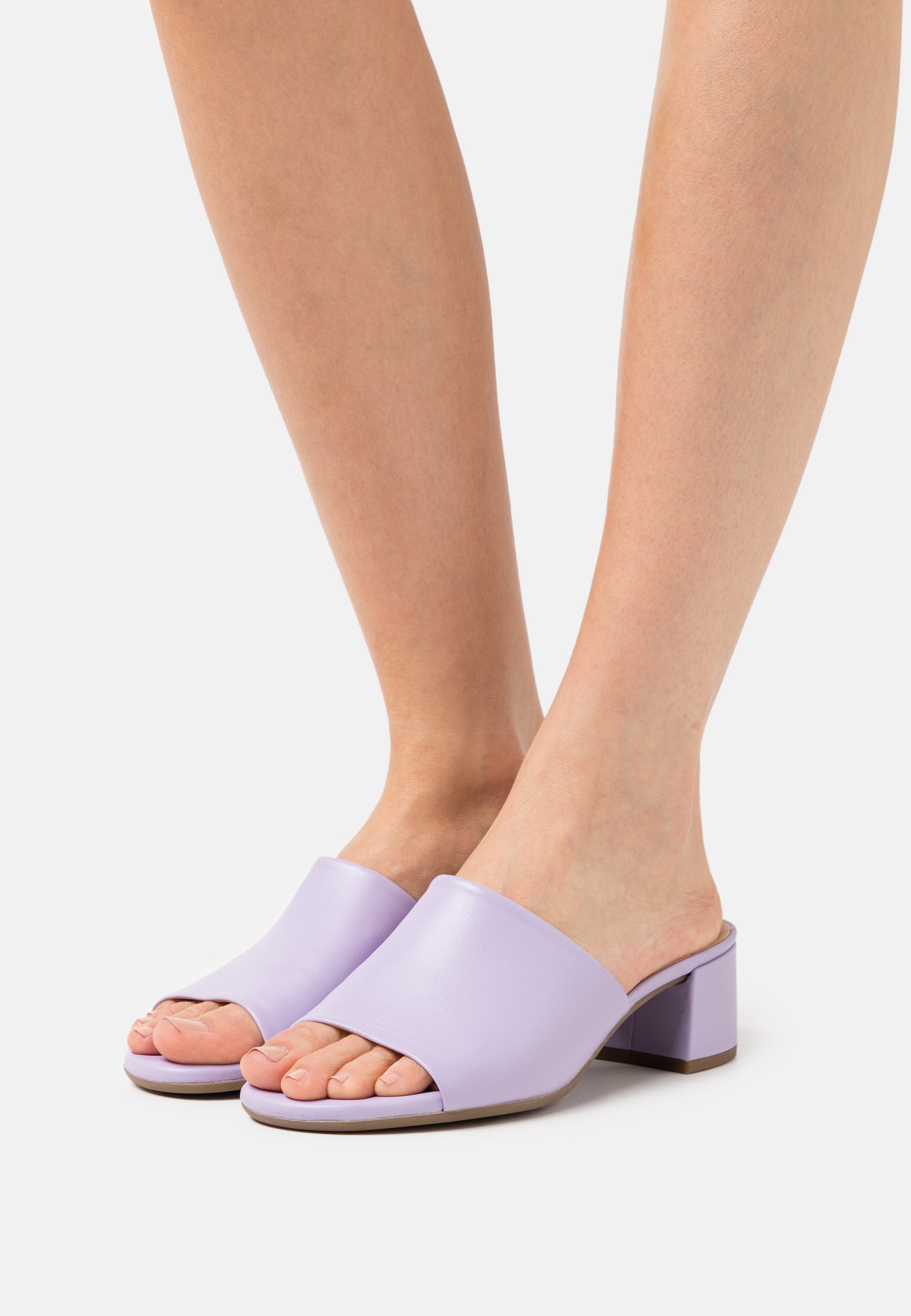 Gabor Comfort Muiltjes met hak - lila - Zalando.nl