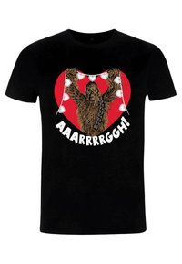 Star Wars STAR WARS: CLASSIC CHEWIE CRAFTING HEARTS UNISEX - T-shirt z nadrukiem