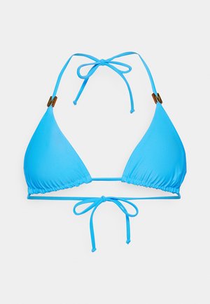 MOSCHINO SWIM TRIANGLE - Bikini-Top - light blue