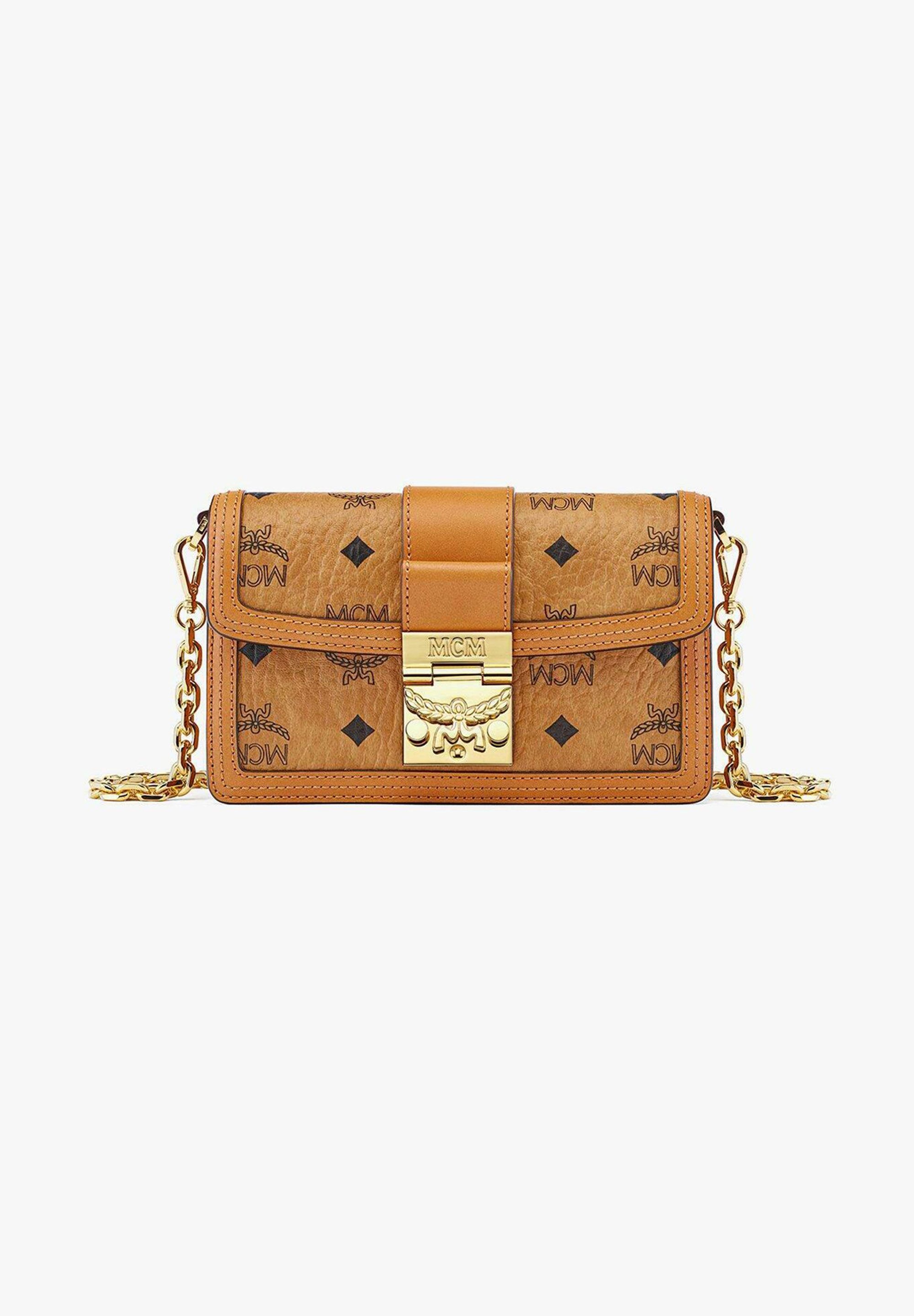 MCM Umhängetasche - cognac - Zalando.de