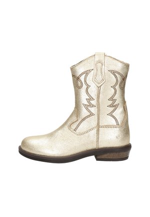 Cowboy-/Bikerlaarzen - goud